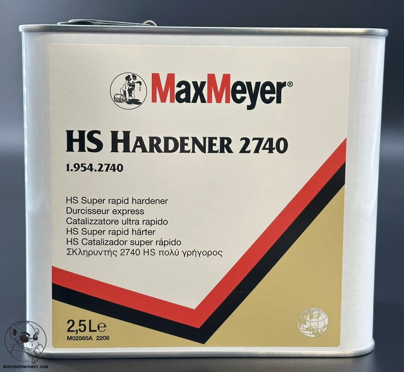 Max Meyer 2740 HS Hardener Extra Rapid 2.5 LITRES