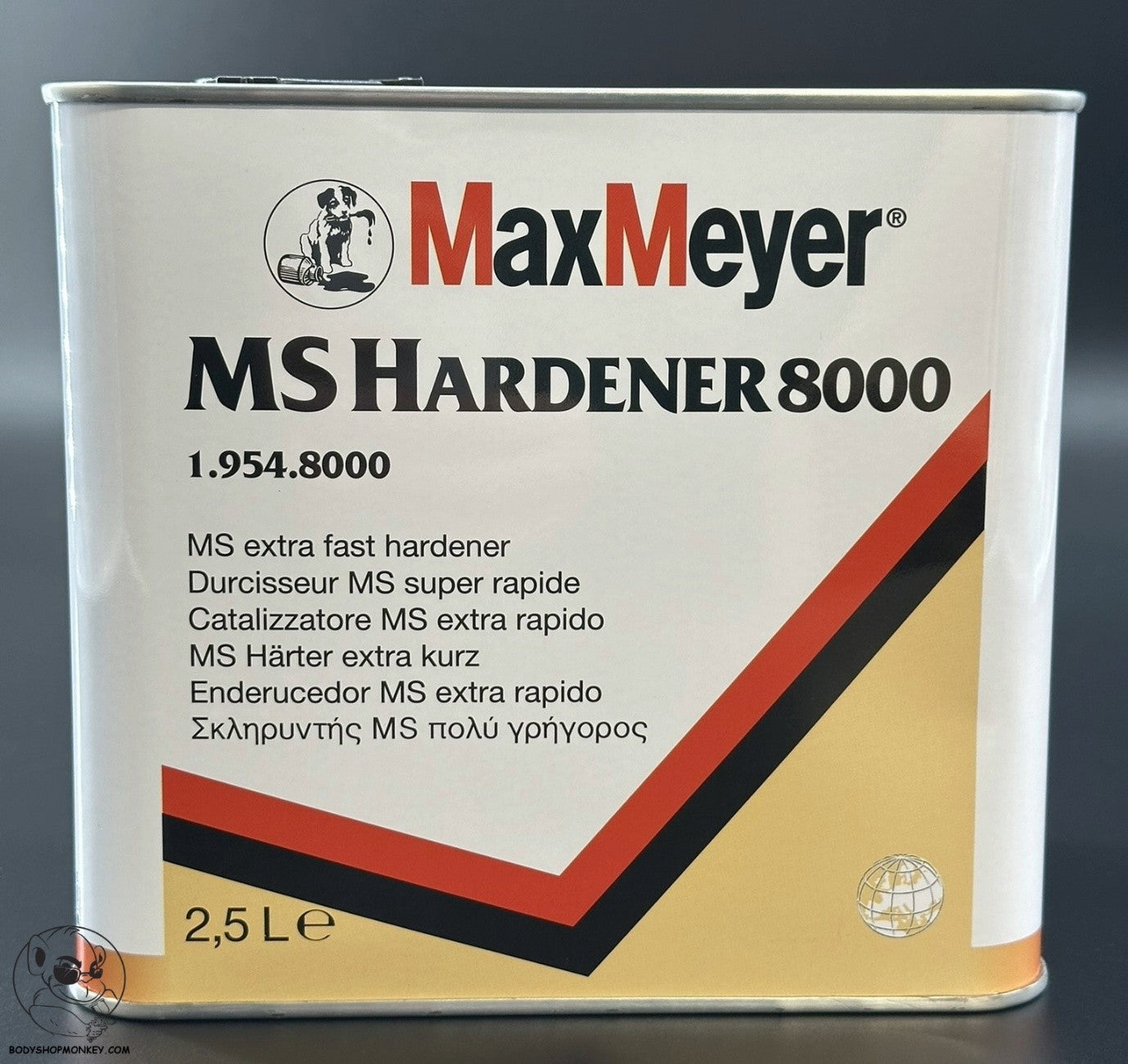 Max Meyer 8000 Super Rapid MS Hardener 2.5 LITRES