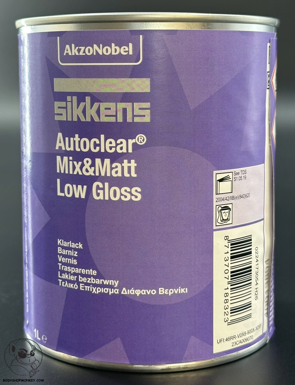 Sikkens Autoclear Mix & Matt Low Gloss 1 Litre