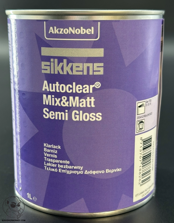 Sikkens Autoclear Mix & Matt Semi Gloss 1 Litre