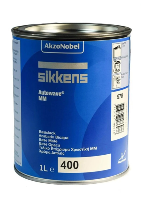 Sikkens Autowave MM400 Deep Black 1 LITRE