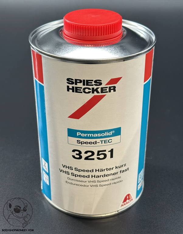 Spies Hecker Permasolid H-3251 VHS Speed Hardener Fast 1 LITRE