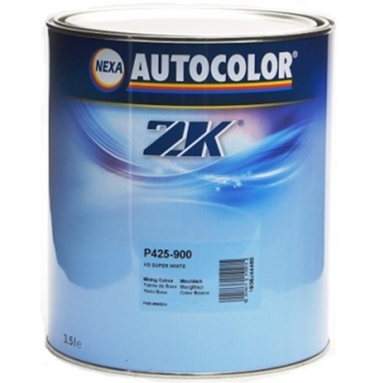 Nexa Autocolor Nexa Autocolor 2K P425-900 Super White Autocolour Nexa 2K 3.5 LITRES