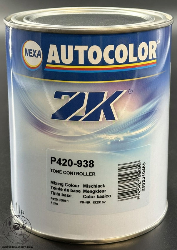 Nexa Autocolor Nexa Autocolor 2K P420-938 Tone Controller Autocolour Nexa 1 LITRE