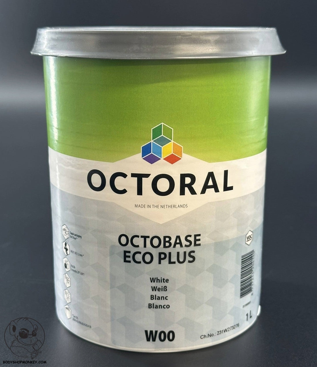 Octoral Octobase Eco Plus W00 White 1 LITRE