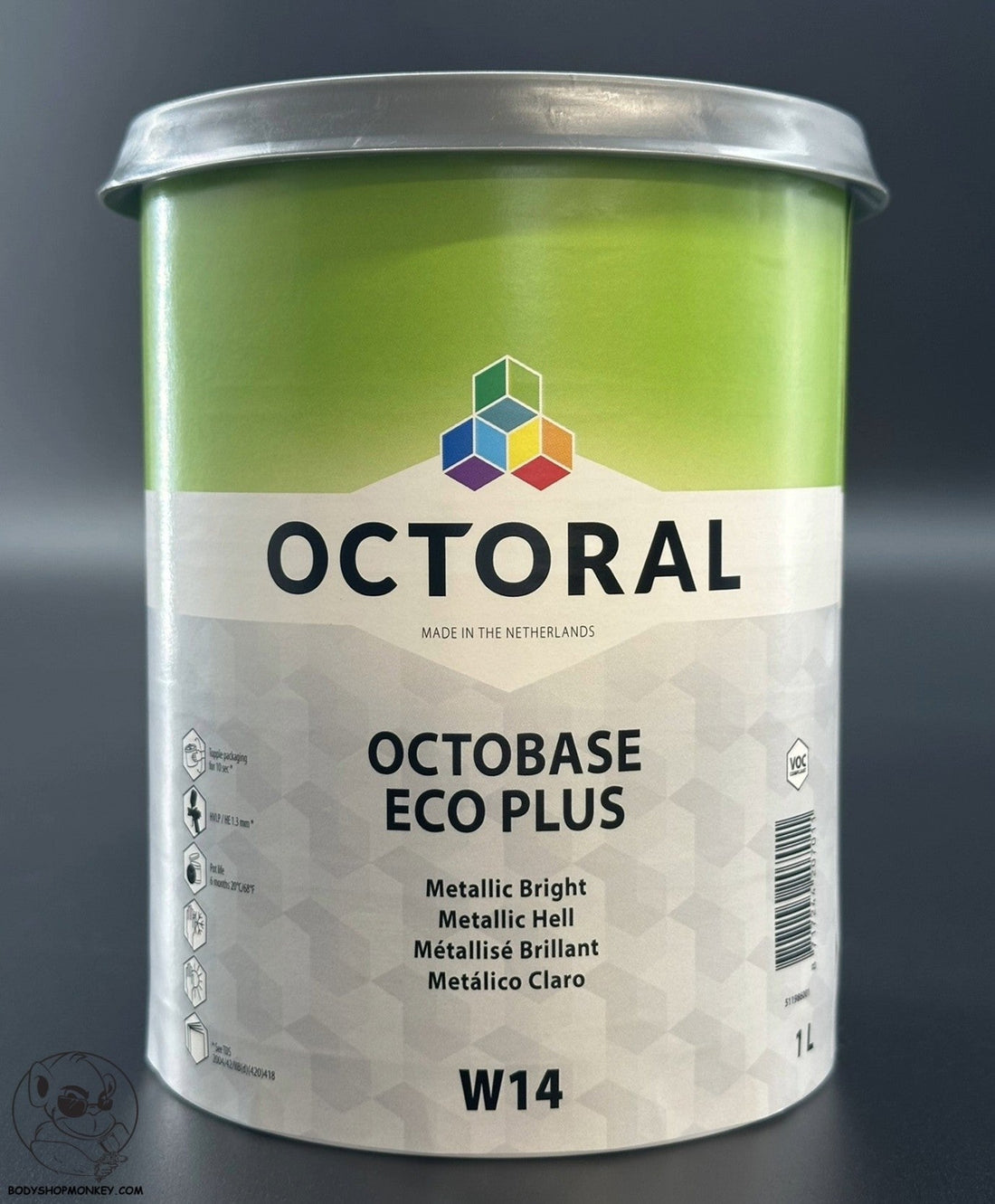 Octoral Octobase Eco Plus W14 Metallic Bright 1 LITRE