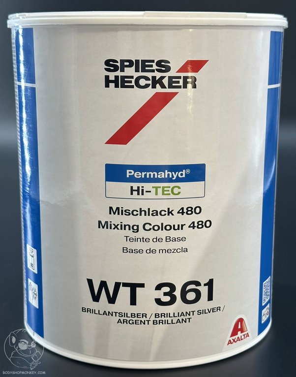 Spies Hecker Permahyd Hi-TEC WT361 Brilliant Silver 3.5 LITRES